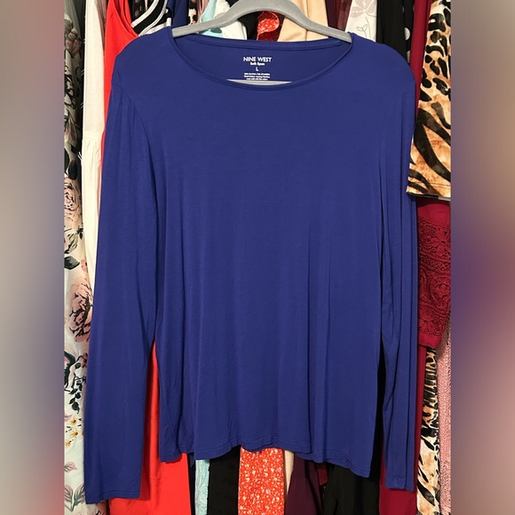 Nine West Tops - Nine West Archer Plum Top